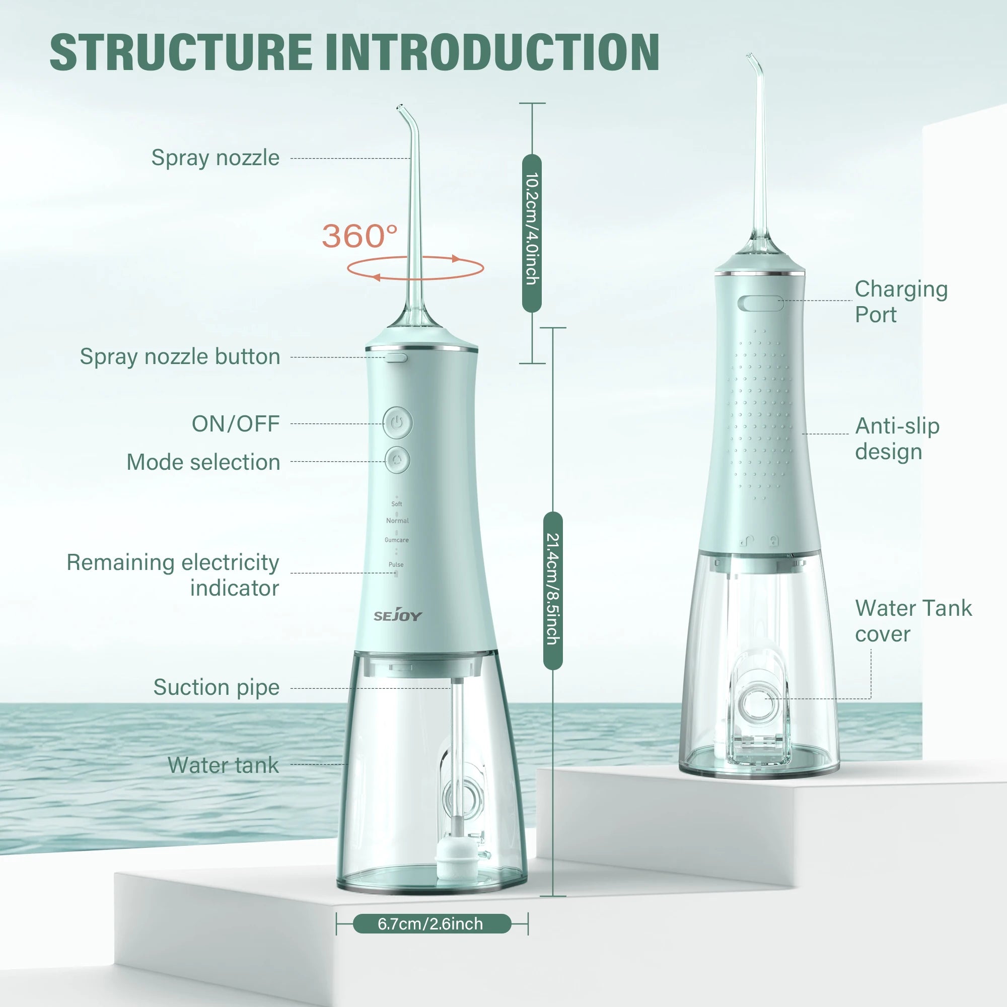 Flick&Floss® Jet Pro Flosser